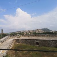 View from the restaurant at Caffe Lunatico in Cartagena