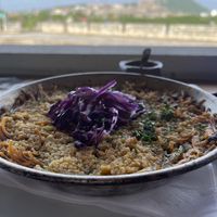 Vegan Paella   at Caffe Lunatico in Cartagena