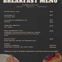 Breakfast at Alfina's Cake & Coffee in Eatons Hill