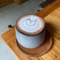 Cacao elixir with maca and cinnamon at Good Mantra in Canggu