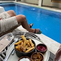 Best fries I’ve ever had. In coconut oil!!!  at Good Mantra in Canggu