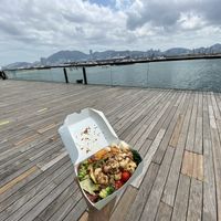 Fully vegan box on the promenade!  at Fete Up in Kowloon