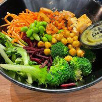 Asian Fusion bowl  at Copper Branch in Nashville