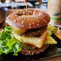 Ultimate Bagel Sandwich at Copper Branch in Nashville