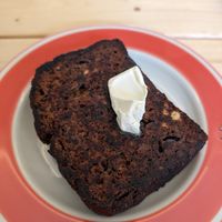 Vegan banana bread at Little Aus - 리틀오스 in Busan