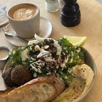 Nourish bowl with falafel  at Little Aus - 리틀오스 in Busan