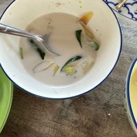 Tom kah soup at Tamachat Vegan Food - ธรรมชาติ in Koh Samui