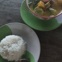 Duck curry vegan at Tamachat Vegan Food - ธรรมชาติ in Koh Samui
