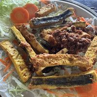 Fried fish   at Tamachat Vegan Food - ธรรมชาติ in Koh Samui