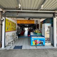 The shop front, which is set back slightly so you may miss it.  at Tamachat Vegan Food - ธรรมชาติ in Koh Samui