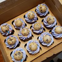 Cookie Dough Cupcakes at GG's Vegan Bakery in Bozrah