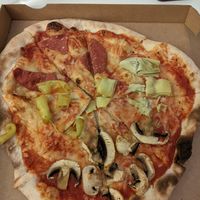 Vegan Quattro Stagioni at San Paolo Bar Cafe in Munich