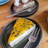 Tarta maracuyá at Sabor a Verde in Valdivia