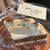 one of the vegan cakes at Picnic Cafe in Hobart