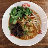 Vegan ramen (dragon ramen) at Ramen Shifu - Paral·lel in Barcelona