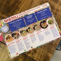 Menu  at Ramen Shifu - Paral·lel in Barcelona