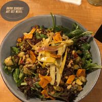 Salad bowl at Persimmon Hollow Brewing Co in Orlando
