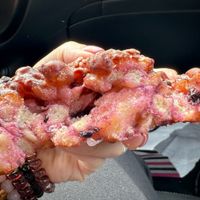 Nom nom  at Pinkbox Doughnuts in Las Vegas