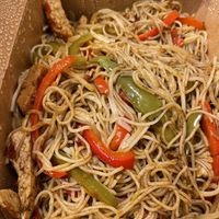 Singapore Fried Rice Noodles  at Veggie Village in Scottsdale