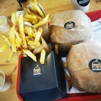 Two Burger Menus at Beesechurgers in The Hague