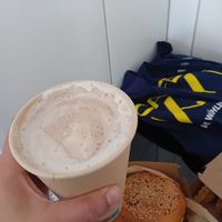 Chocolate milkshake at Beesechurgers in The Hague