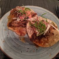 Vegan Scallion Pancakes at The Black Sheep in Las Vegas