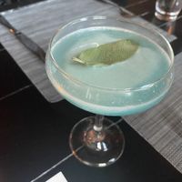 The deep blue sea. (See the awesome menu surprise) at The Black Sheep in Las Vegas