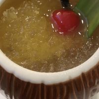 Coco Ono cocktail. at Po-Ké Ono in Oranjestad