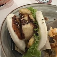 Black bean tofu bao bun   at Po-Ké Ono in Oranjestad