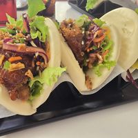 vegan baos at Po-Ké Ono in Oranjestad