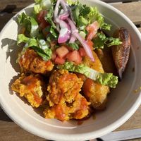 Chicharrón with plantains at Boca Fresca in Winter Park