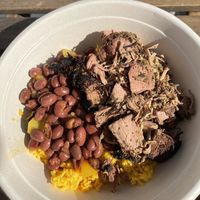 Pernil w/ rice and beans  at Boca Fresca in Winter Park