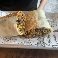 Burrito at Tacoria in Jersey City