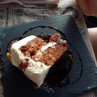Carrot cake at Chris Kitchen in Fuerteventura