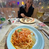 Vegan Pizza and Vegan Bolognese  at Chris Kitchen in Fuerteventura