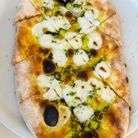 Garlic bread with vegan cheese  at Chris Kitchen in Fuerteventura