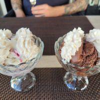 Vegan Ice cream at Chris Kitchen in Fuerteventura