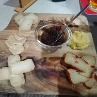 Vegan cheese board at Chris Kitchen in Fuerteventura