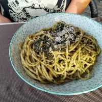 Tagliolini Pesto Genovese Vegan at Chris Kitchen in Fuerteventura