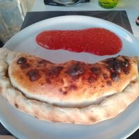 Calzone at Chris Kitchen in Fuerteventura