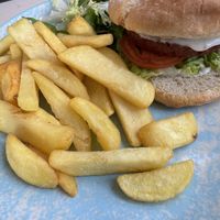 Beyond Meat Burger  at Chris Kitchen in Fuerteventura