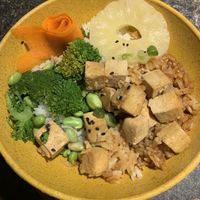 Teriyaki tofu  at Under the Ground Blono in Downs