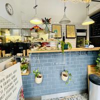 Counter  at Rira in Budapest