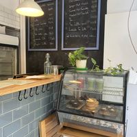 coffee and other drinks served  at Rira in Budapest