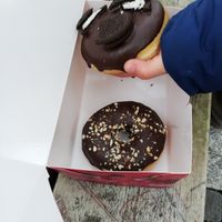 SchokoHaselnuss und OreoDonuT at Royal Donuts in Hamm