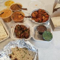 Take out was still hot and super fresh! All vegan! at Curry Kitchen in Lakewood