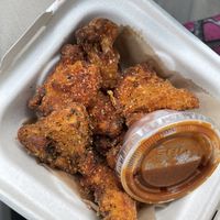 Spicy wings #Veganuary at The Local Coco in Atlanta