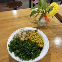 Teriyaki tofu bowl  at Bibibop in Silver Spring