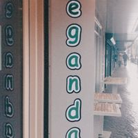 Outside sign 🌱 at Cigkoftem in Eindhoven