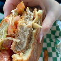 Chikn sandwich  at Cant Believe Its Not Meat in Orland Park